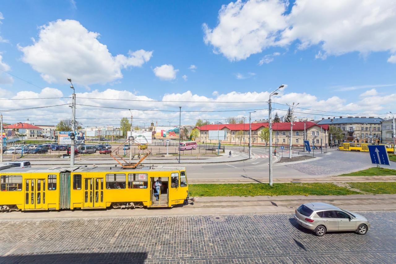 Смарт Квартира Біля Жд Вокзалу На Городоцькій 149 ลวีฟ ภายนอก รูปภาพ